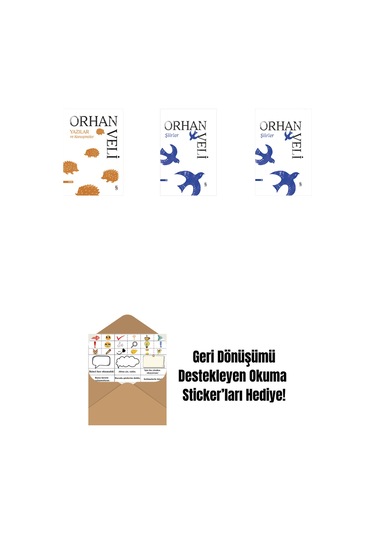 Yazılar Ve Konuşmalar + Şiirler Ciltli + Şiirler + Okuma Sticker'ları