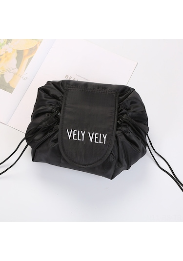 Reedark Çiçek Desenli Fermuarlı Büyük Makyaj Çantası - Seyahat Ve Günlük Kullanım İçin Pratik Organizatör