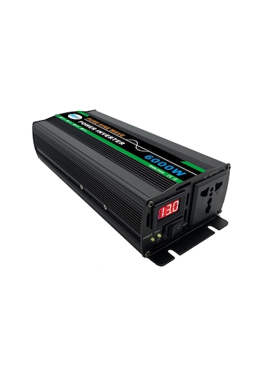 Sones 6000w 12v İla 220v Yüksek Güçlü Araba Sinüs İnvertör Güç Dönüştürücü