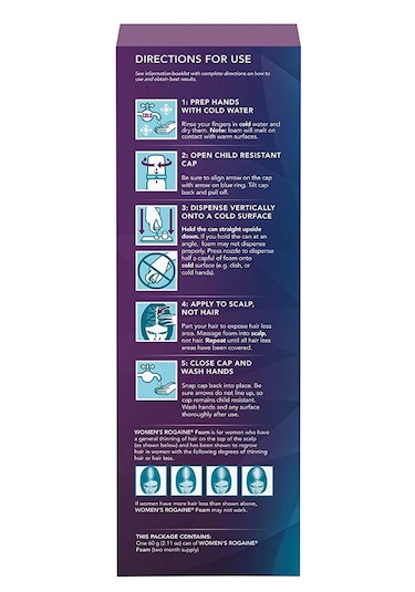 Rogaine Women Saç Dökülmesine Karşı Köpük 60 G