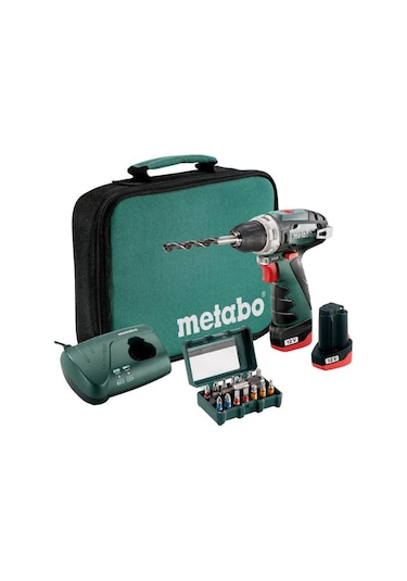 Metabo Powermaxxbs+bıtbox Akülü Matkap