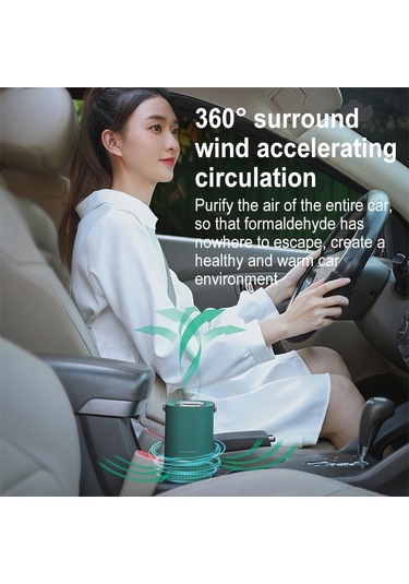 A8 Ev Taşınabilir Hava Temizleme Cihazı Beyaz