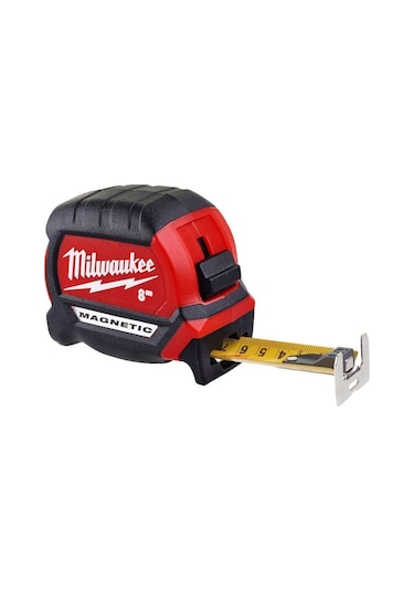 Milwaukee 8 Mt Manyetik Şerit Metre 4932464600