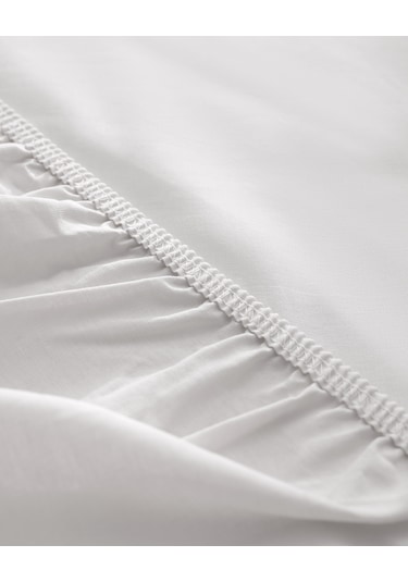 Manon Tek Kişilik %100 Pamuk Ranforce Lastikli Çarşaf - Gri Gri