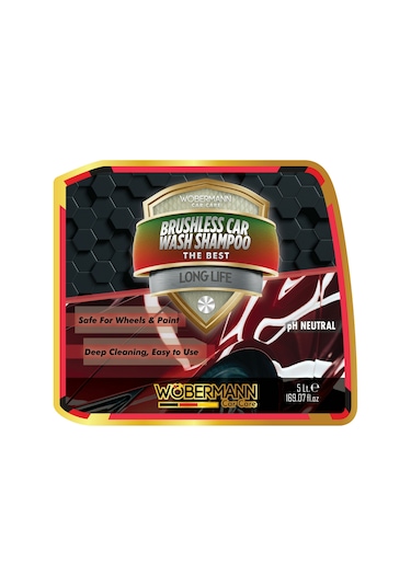 Wöbermann Fırçasız Oto Yıkama Şampuanı Ph Nötr 5 L