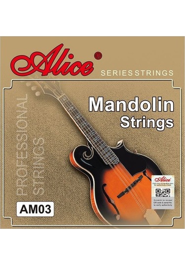 Alice Am03 Mandolin Teli Takım