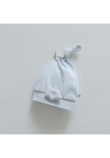 Caramell Bebek Şapkası Spu9955 Mavi