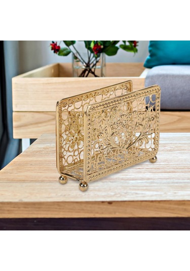 Suntek Yemek Masası Dekorasyon Aureate Yaratıcı Masa Peçetelik Doku Tutucu