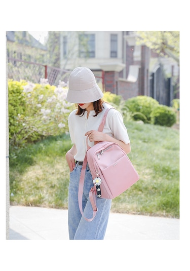 Taze Papatya Şekeri Rengi Sırt Çantası-pembe Pempe