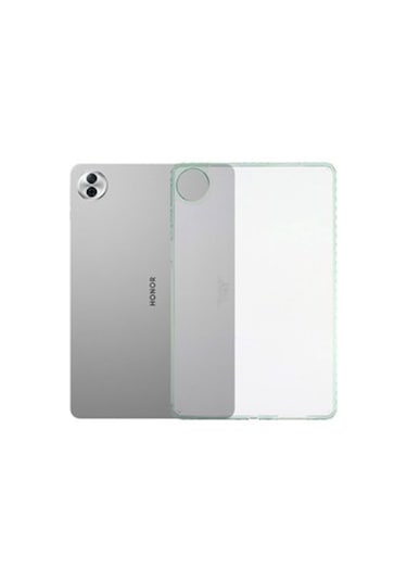 Honor Pad 10 12.1'' 2025 Uyumlu Buzlu Şeffaf Silikon Kılıf Arka Kapak