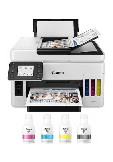 Canon Maxıfy Gx6140 Photoink Mürekkepli Tanklı Çok Fonksiyonlu Ya