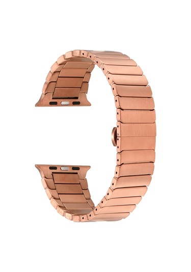 Goocamp Watch 40mm Kordon Uyumlu Krd-79 Metal Strap Kayış Clo- Gold