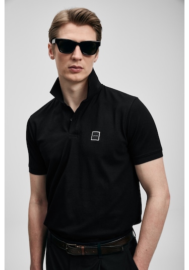 Lufian Carter Smart Erkek Polo Tişört Siyah Siyah 111040233100100 Siyah Lufian Carter Smart Erkek Polo Tişört Siyah Siyah 111040233100100 Siyah