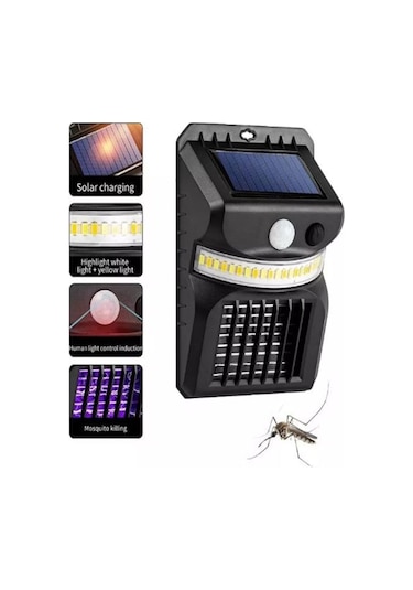 Güneş Enerjili Sinek Öldürücü Sensörlü Solar Lamba