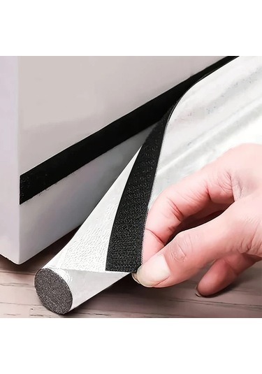 Sunshine011 Beyaz Tek Taraflı Yapışkanlı Suni Deri Kapı Altı Ses Ve Rüzgar İzolasyon Bandı Diğer