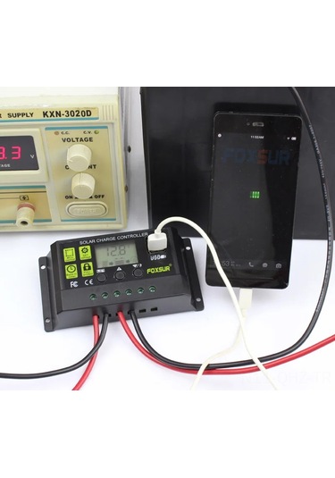 Aubyhe 12v/24v Otomatik Tanı Pwm Güneş Enerji Kontrolörü 10a - Güneş Panelleri İçin Yüksek Akım Koruma Ve Akıllı Yönetim