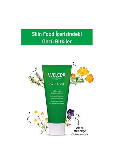 Weleda Skin Food Nemlendirici ve Besleyici Organik Bakım Kremi 75 ML