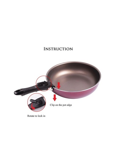 Artfulabode Yanmaz Tava Tutucu - Siyah Mutfak Kıskacı İle Geeroyoo Çıkarılabilir Aparatı Siyah