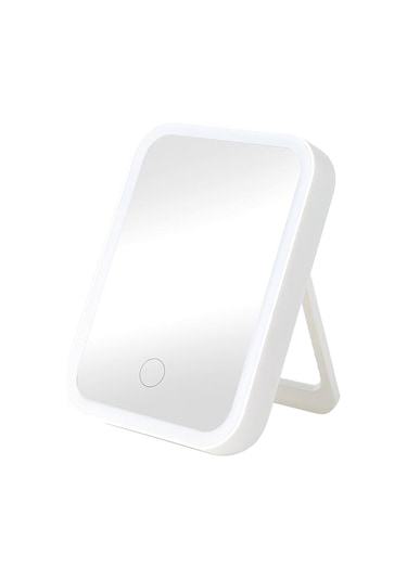 Suntek Usb Makyaj Kozmetik Döner Ayna Dokunmatik Ekran Beyaz