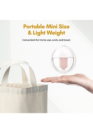 Flybuy Taşınabilir Sessiz Serbest Pompası Pompası Moveevo Mod Görünmez Göğüs Giyilebilir Emiş Eller Elektrikli Beslenme Ağrısız 9 3 Xo