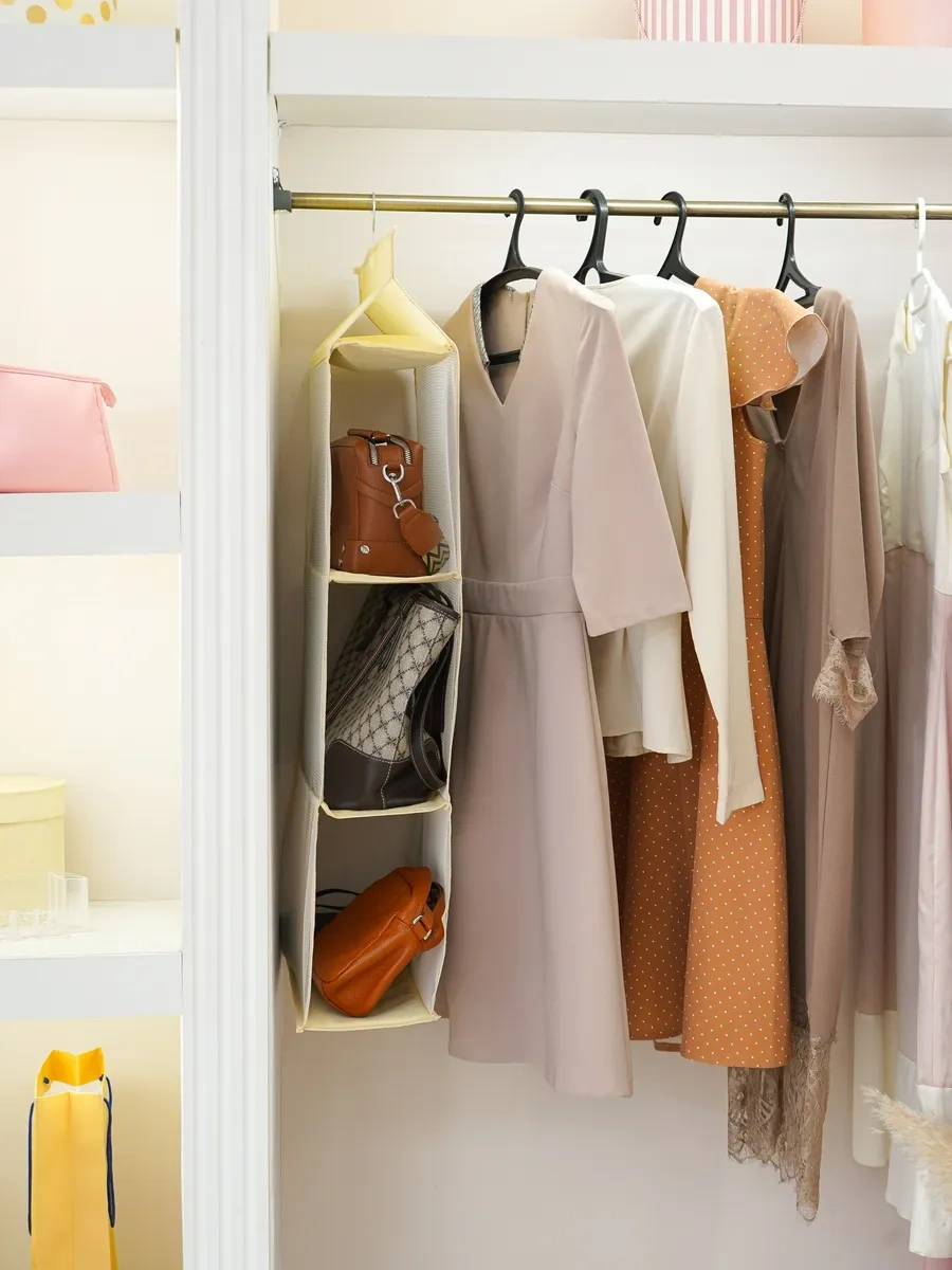 Ikea 3 Katlı Asma Çanta Düzenleyici 268273827 Bej