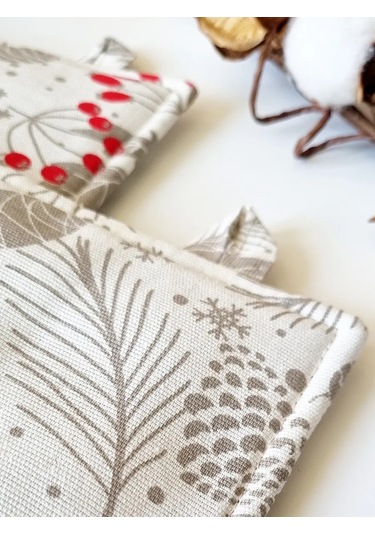 Emılıy Home Pamuklu Tutacak Seti 263301859 Beyaz