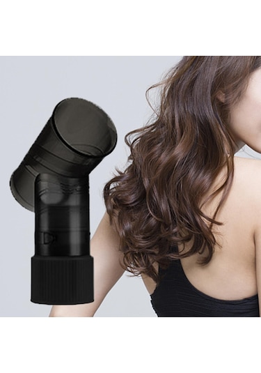 Suntek Saç Kıvırma Difüzörü Rüzgar Kurutma Makinesi Blower Siyah