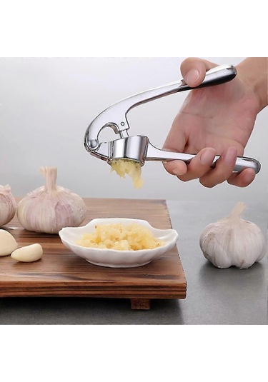 Sarımsak Ezici Ve Limon Sıkacağı Seti, Paslanmaz Çelik Sarımsak K Çok Renkli