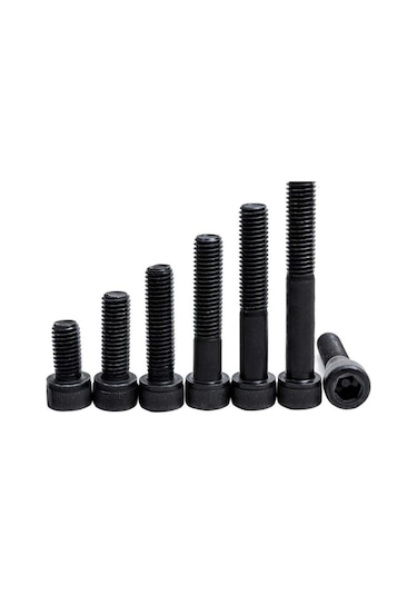 İmbus M3x10mm Cıvata Siyah Alyan Başlı Dın912 Standart
