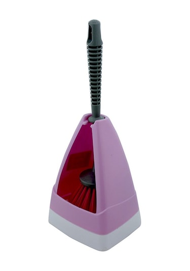 Zambak Plastik Kutulu Wc Fırça Z136 Çok Renkli