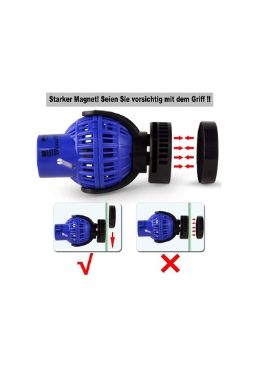 Våg Pump 4000l/h 6watt Våggenerator Cirkulationspump För Akvarium 60 8
