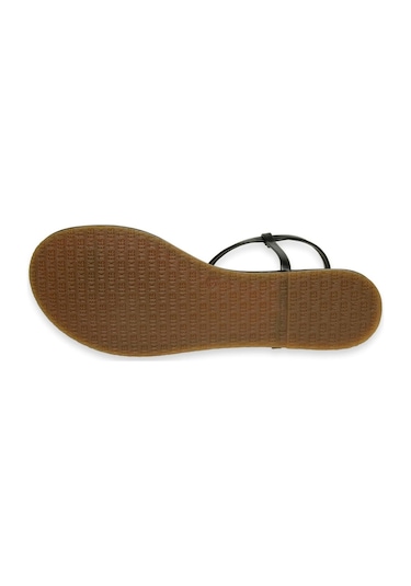 Tkees Tk-8021 Tokali Siyah Kadın Sandalet Siyah