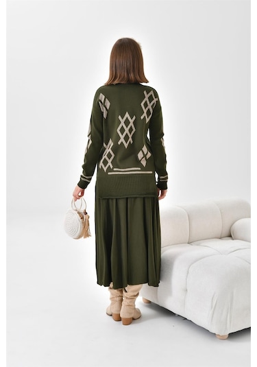 Ftz Women Kadın Etekli Takım Haki 20559-haki Haki