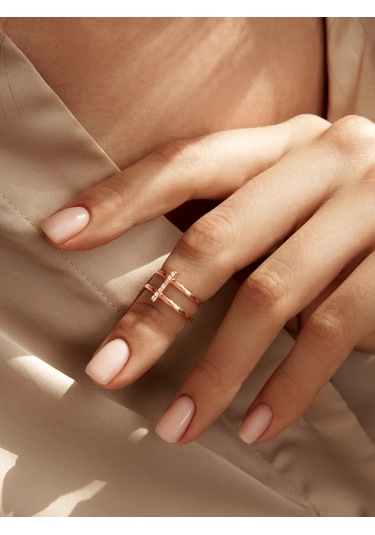 Zoloto Russkih Phalanx Yüzüğü Altın Kaplamalı Kuyumculuk 182817455 Altın