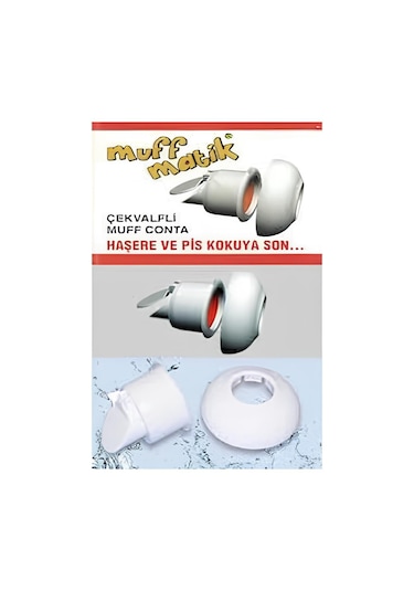 2 Adet Koku Yok Çekvalfli Conta Lavabo Gideri Koku Önleyici