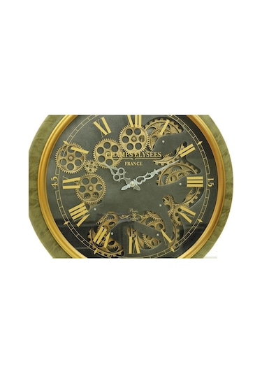 Saat Çarklı Köstek Modeli Duvar Saati Dekoratif Ev Ofis Hediyelik