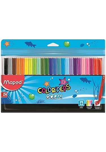 Maped Keçeli Kalem 24Lü