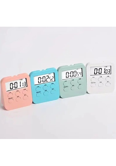 Kronometre Saat Mıknatıslı Buzdolabı Kronometresi Alarmlı