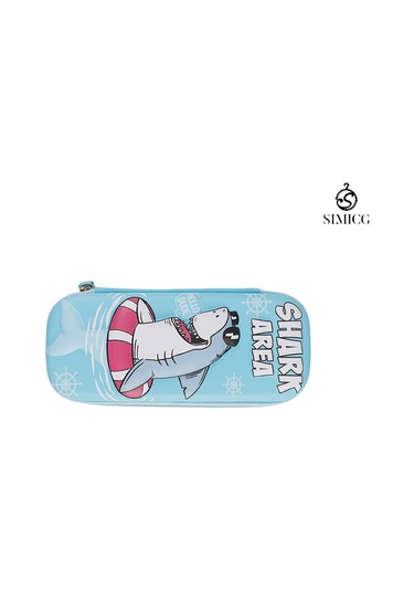 Büyük Kapasiteli İlkokul Ve Ortaokul Çok Katmanlı Çizgi Film Kalem Kutusu Kırmızı