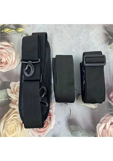 Elmpaly Siyah Ayarlanabilir Sörf Taşıma Askısı Pa Nylon Çok Amaçlı Sörf Aksesuarı