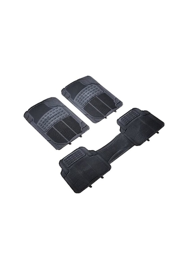 Hyundai Getz 2002-2011 Araca Uyumlu Dekoratif Desenli Siyah Oto Paspas Takımı