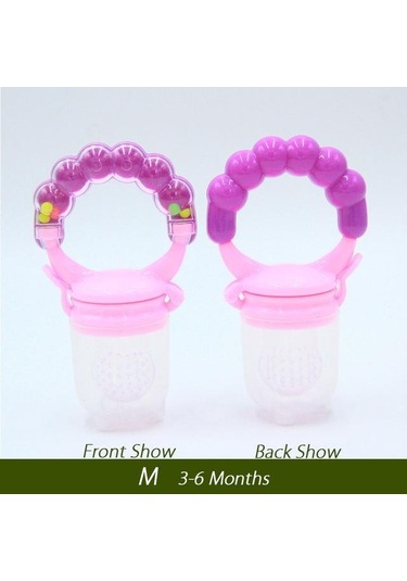 Pembe Taze Gıda Nibbler Bebek Meyve Emzikler Besleyici Çocuk Nipeller Besleme Güvenli Bebek Meme Emzik Emzik 6month + Pembe