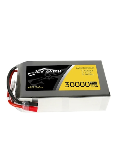Gens Ace Tattu Lipo Batarya 6s 22.2v 30000mah 25c