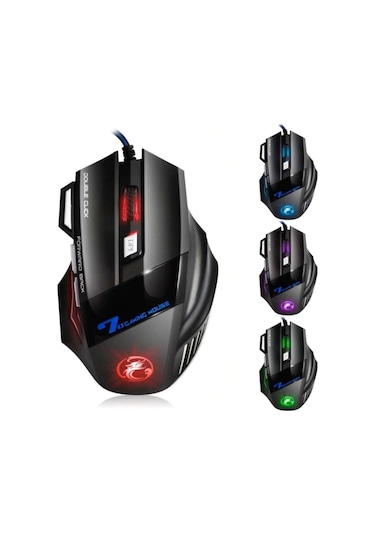 İmice X7 Led Işıklı Kablolu Oyuncu Mouse