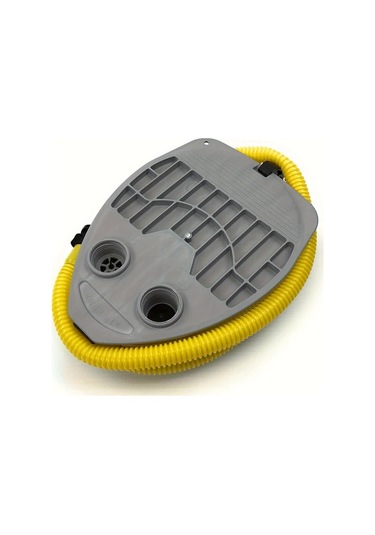 Honeybeeshop Q274.32 Cm Yüksek Basınçlı 7l 9l Ayak Pompası Şişme Tekneler İçin 3.6 Psı Dayanıklı Pvc Gri