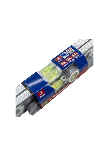 Bts 3'Lü Set Su Terazisi Mıknatıslı Yatay-Dikey-45-90-180