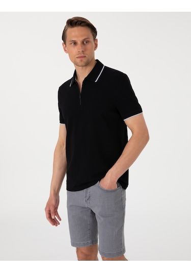 Pierre Cardin Erkek Siyah Tişört 50307516-vr046 SIYAH