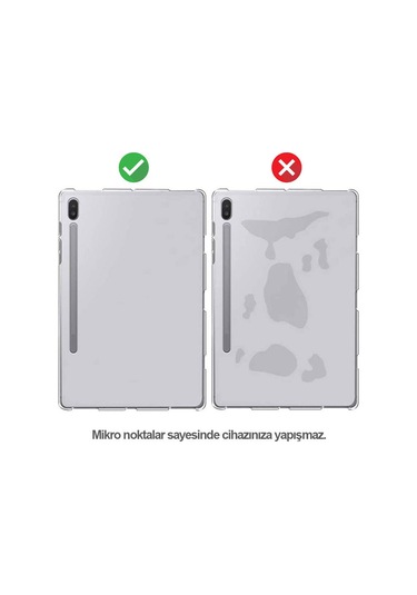 Galaxy Uyumlu Tab S8 Kılıf Zore Tablet Süper Silikon Kapak