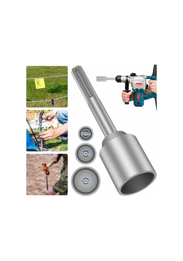 Topraklama Çubuğu Sürücüsü 65mm Ağır Hizmet Tipi Çelik Matkap Ucu Sürücüsü