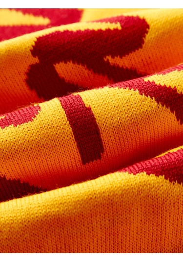 Gsstore Galatasaray Triko Atkı U252179 Sarı - Kırmızı